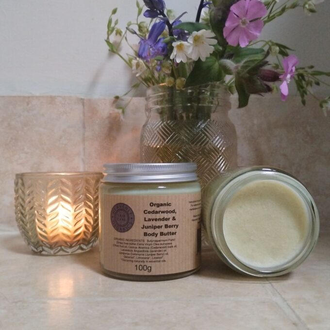 Organic Cedarwood, Lavender & Juniper Berry Body Butter