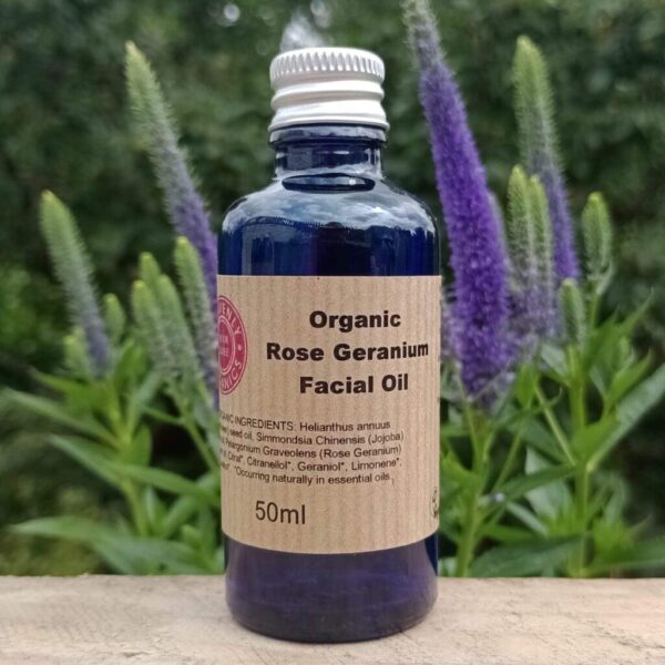 Organic Rose Geranium Facial Oil