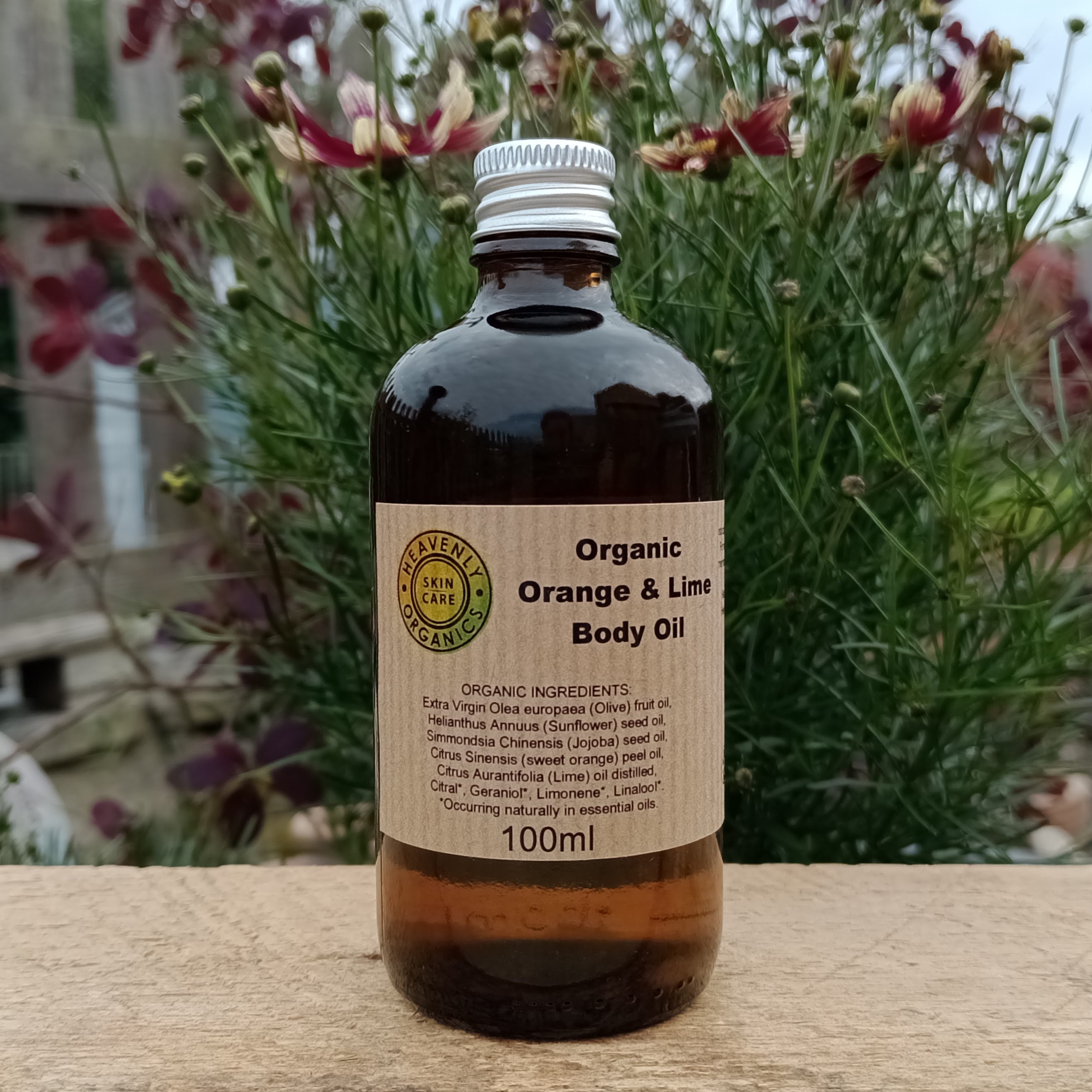 Organic Orange & Lime Body Oil