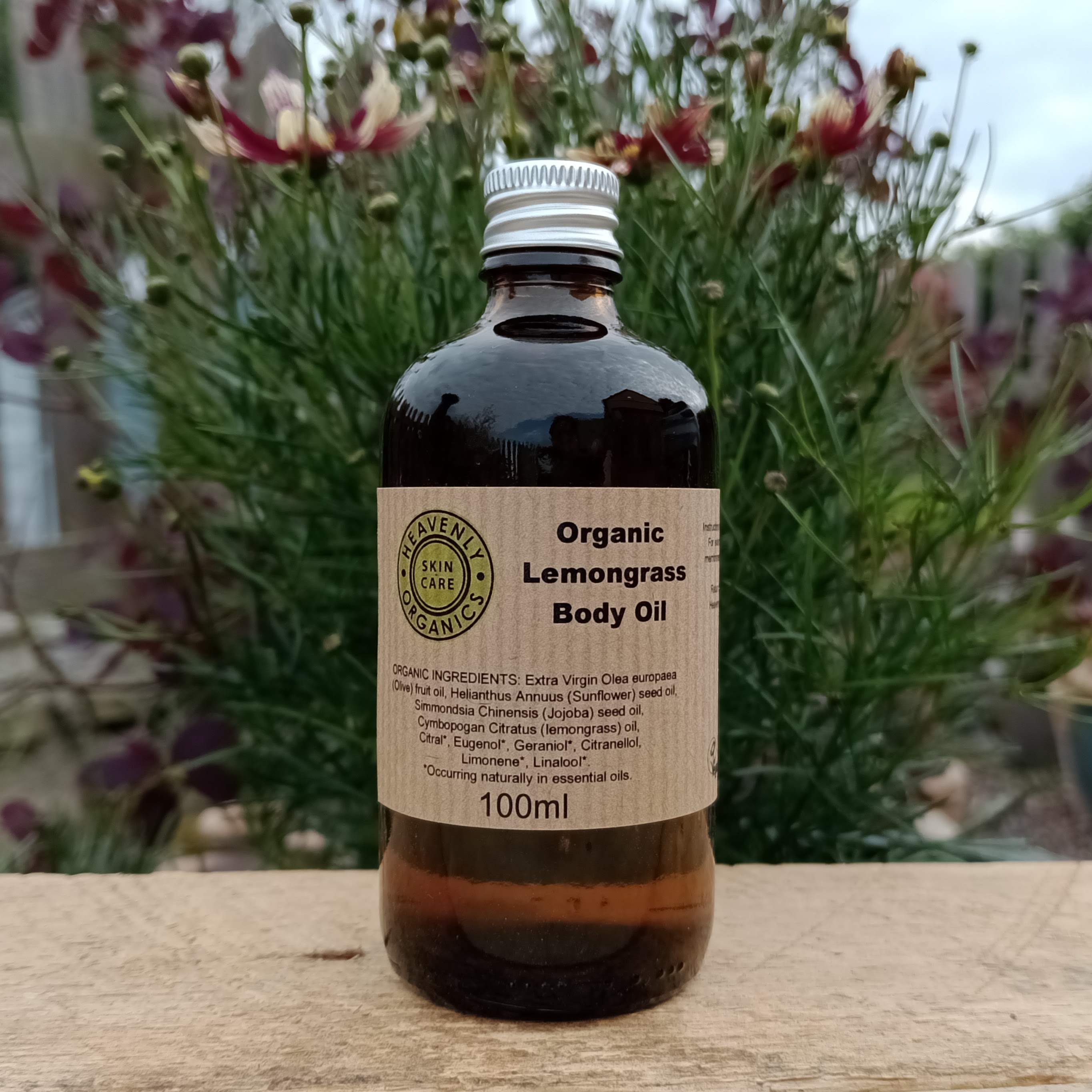 Organic Lemongrass Body Oil