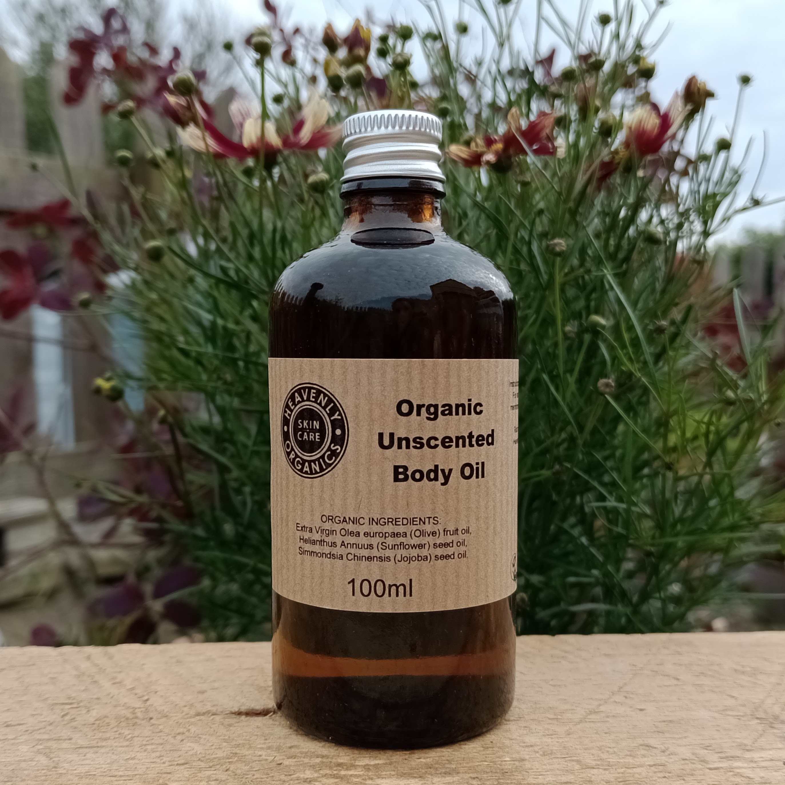 Organic Unscented Body Oil