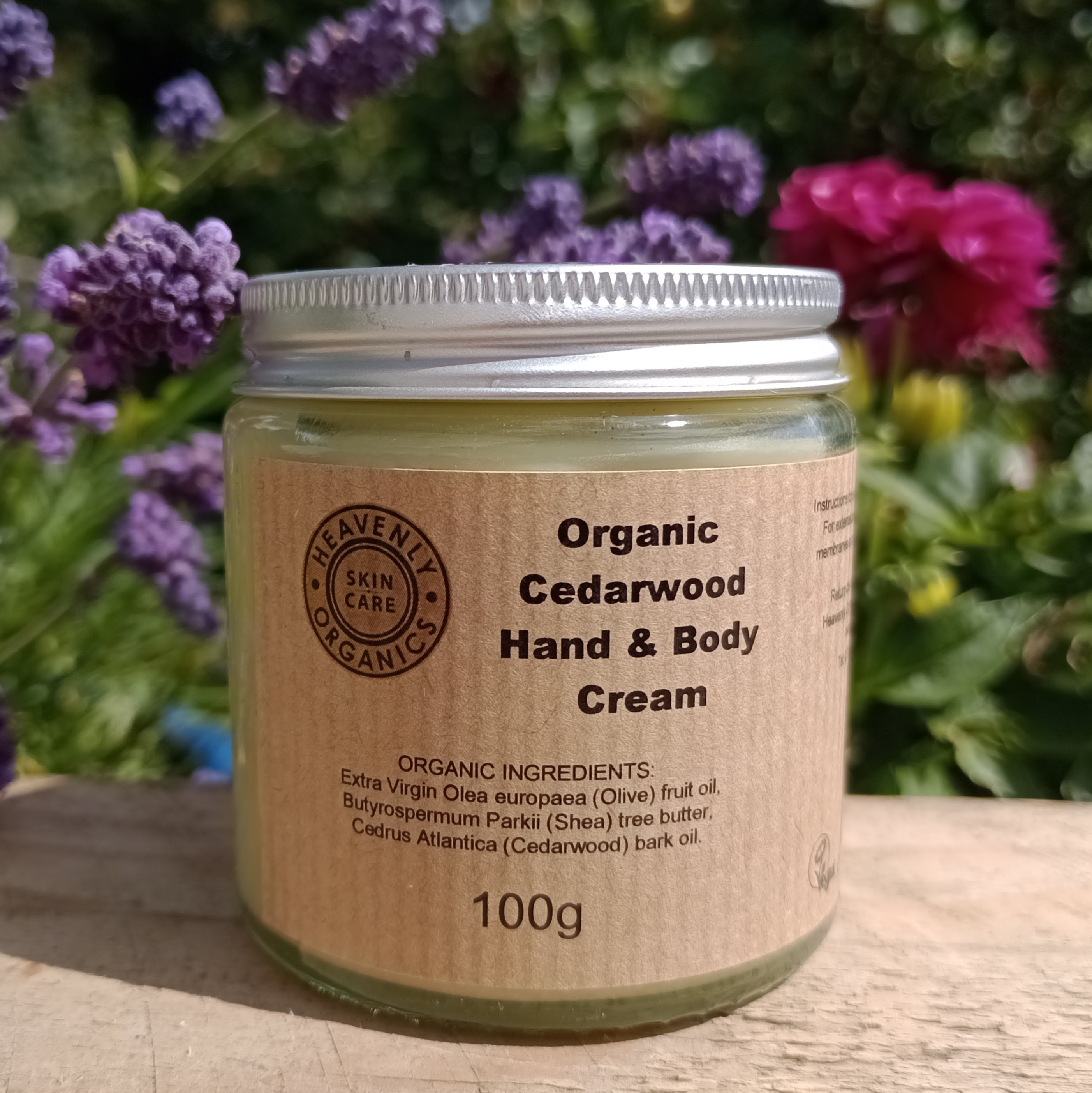 Organic Cedarwood Hand & Body Cream