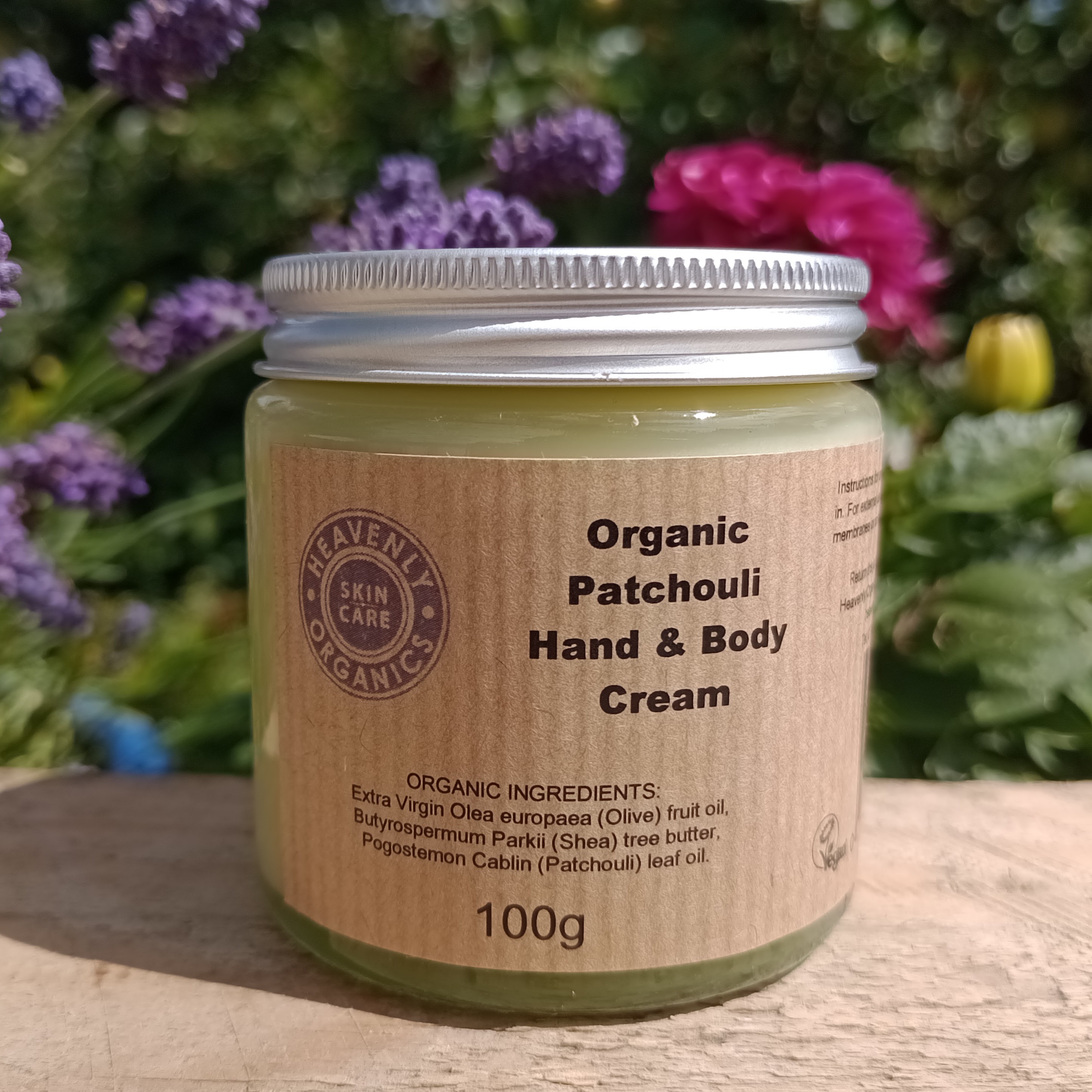 Organic Patchouli Hand & Body Cream