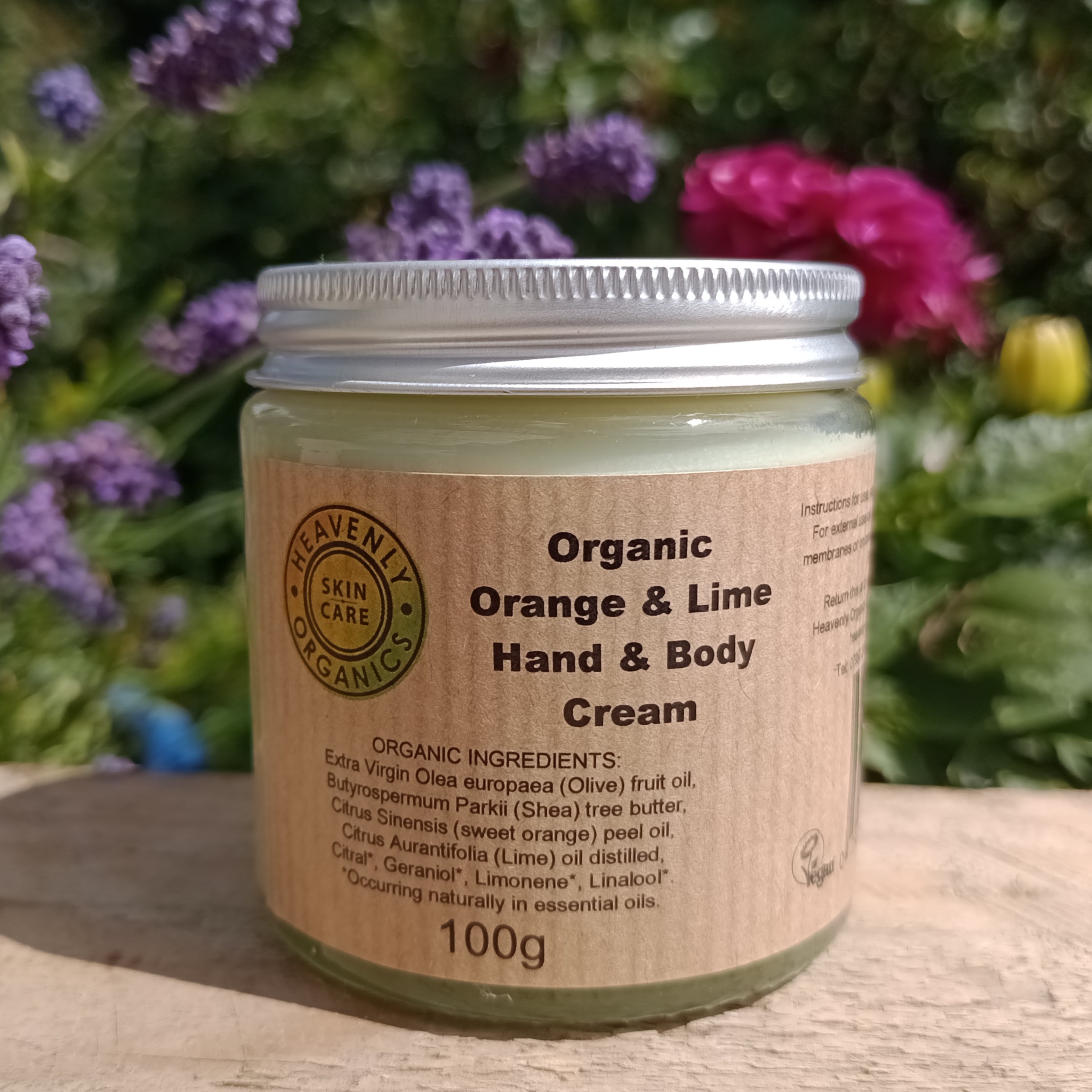 Organic Orange & Lime Hand & Body Cream