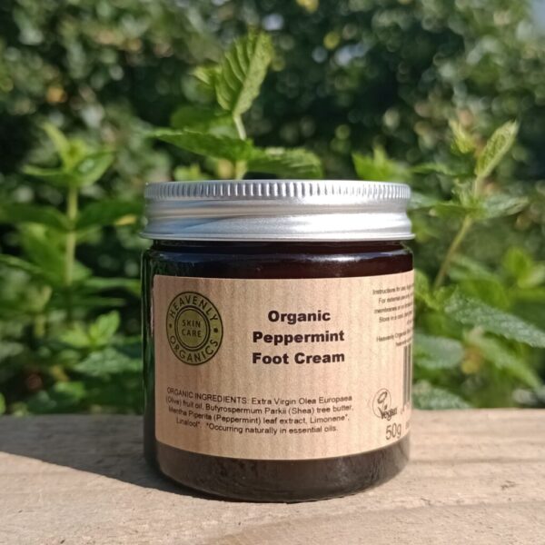 Organic Peppermint Foot Cream