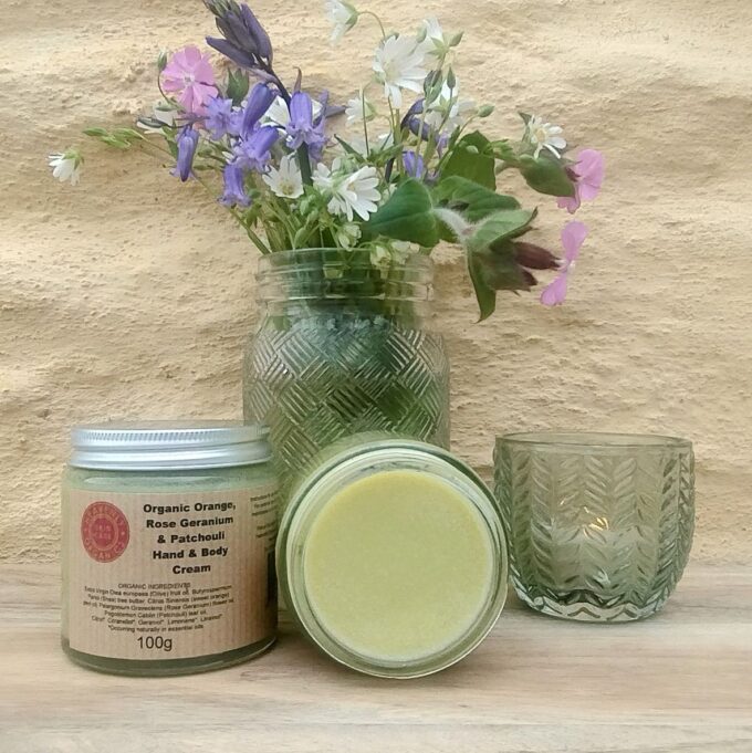 Organic Orange, Rose Geranium & Patchouli Hand & Body Cream