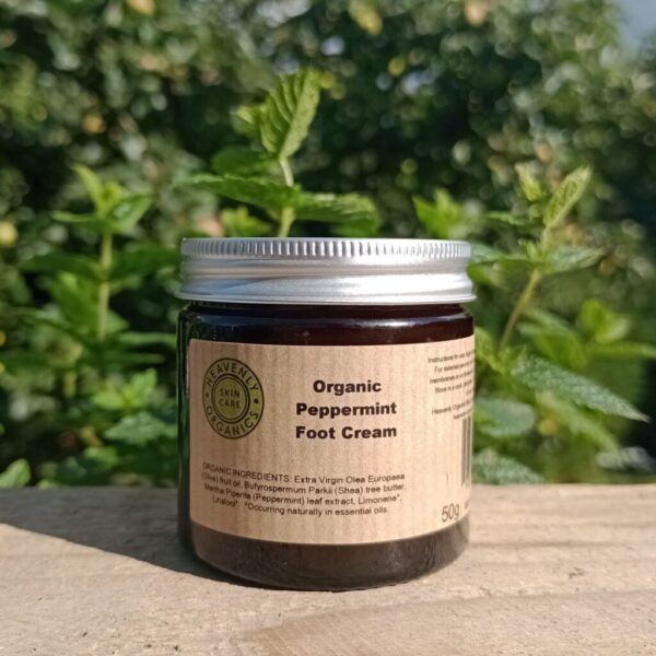 Organic Peppermint Foot Cream