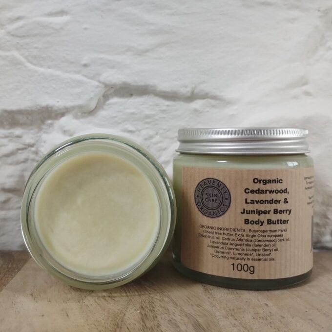 Organic Cedarwood, Lavender & Juniper Berry Body Butter