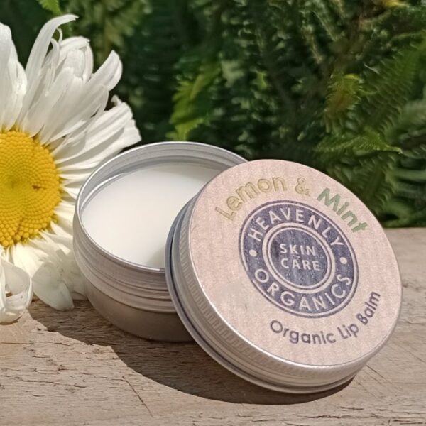 Organic Lemon & Mint Lip Balm