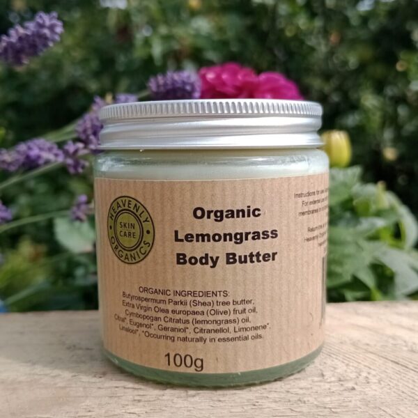 Organic Lemongrass Body Butter