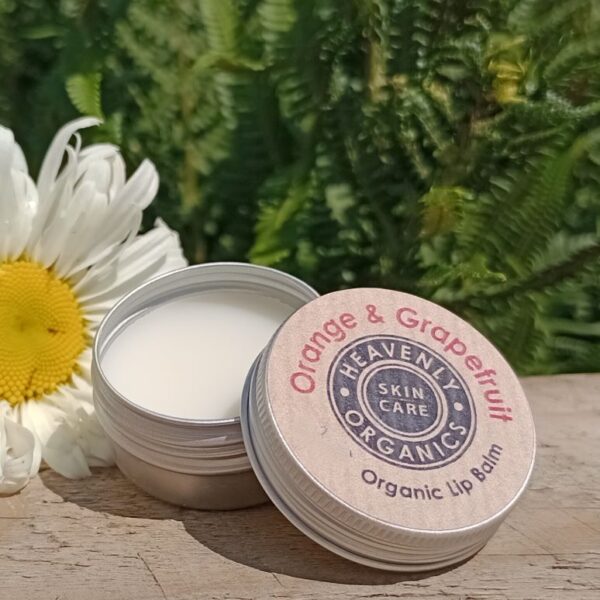 Organic Orange & Grapefruit Lip Balm