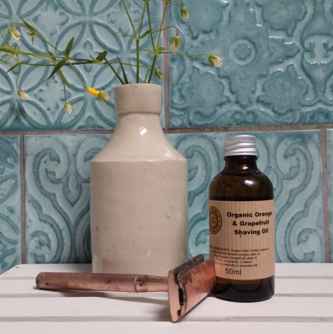 Organic Orange & Grapefruit Shaving Oil