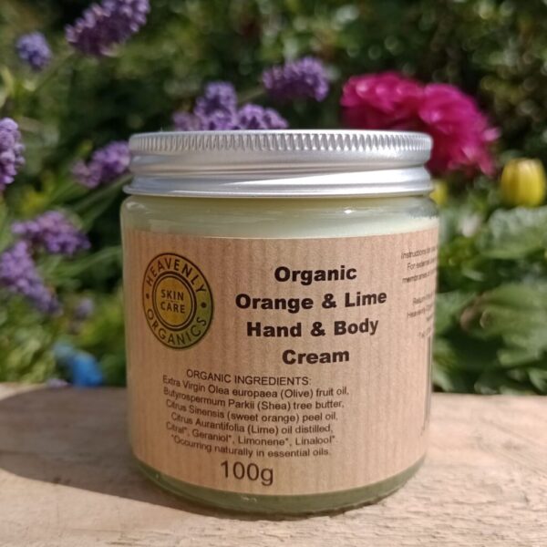 Organic Orange & Lime Hand & Body Cream