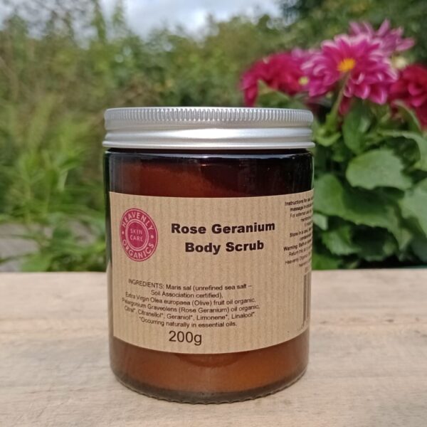 Rose Geranium Body Scrub