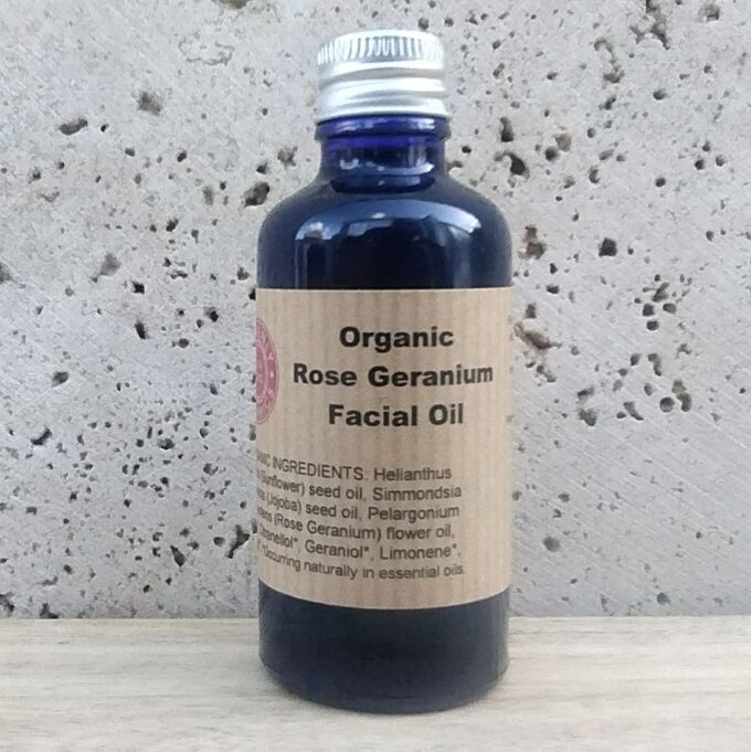 Organic Rose Geranium Facial Oil