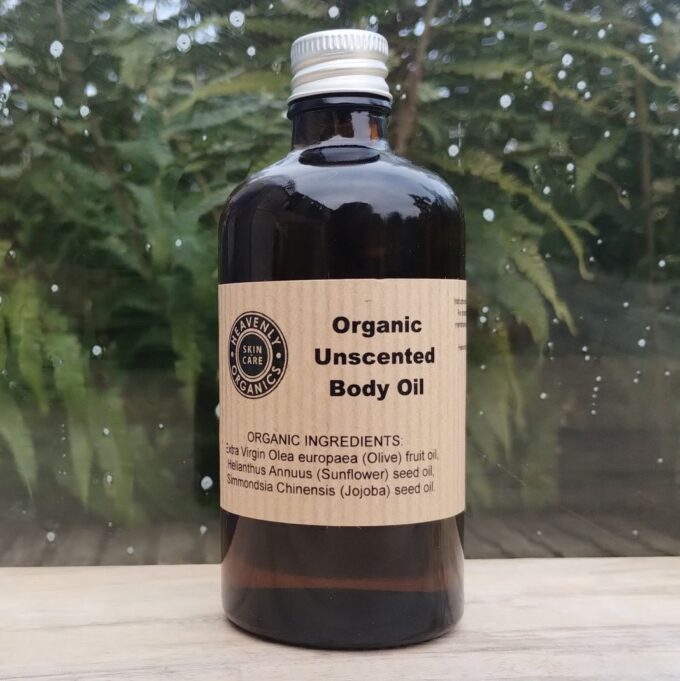 Organic Unscented Body Oil