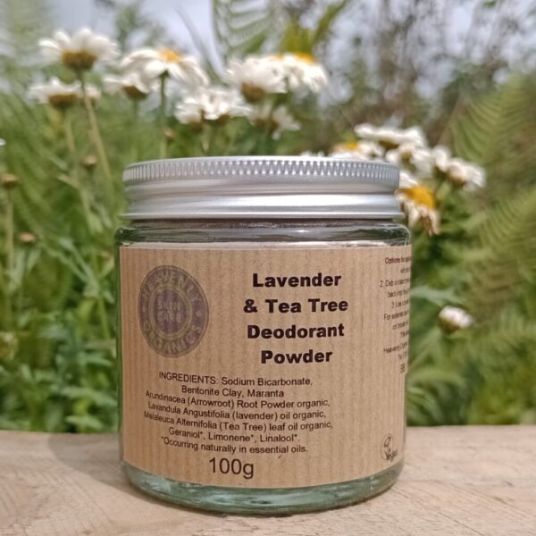 Lavender & Tea Tree Deodorant Powder