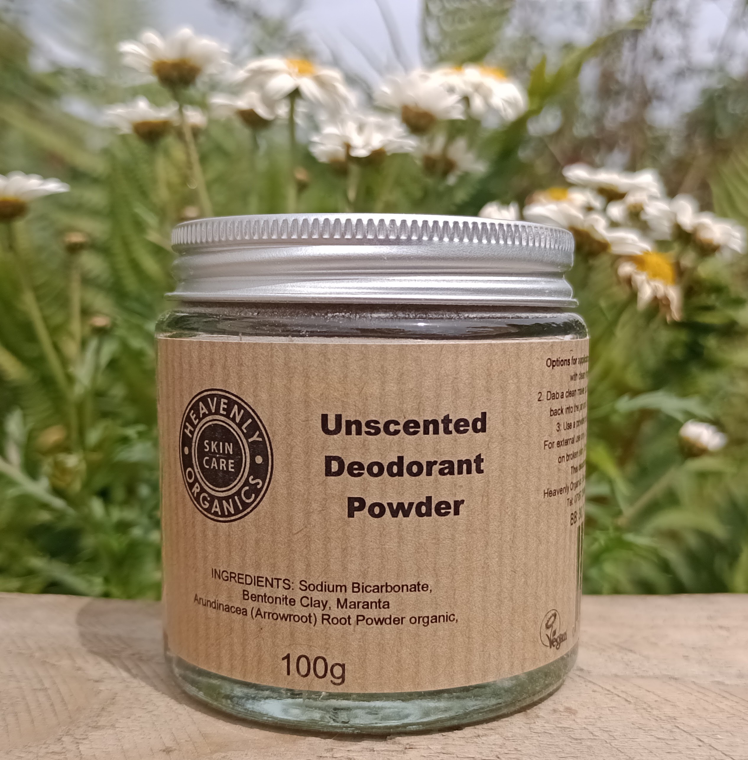 Unscented Deodorant Powder