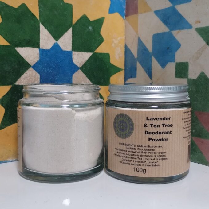 Lavender & Tea Tree Deodorant Powder