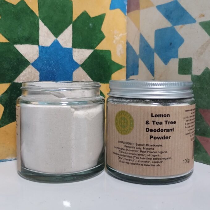 Lemon & Tea Tree Deodorant Powder