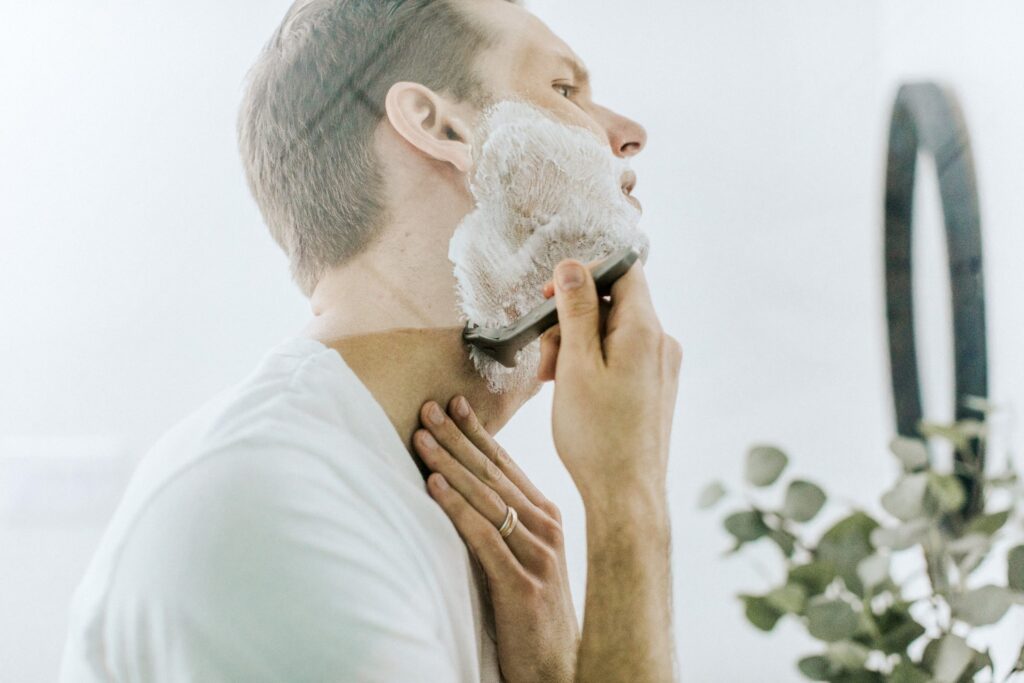 mens vegan shaving
