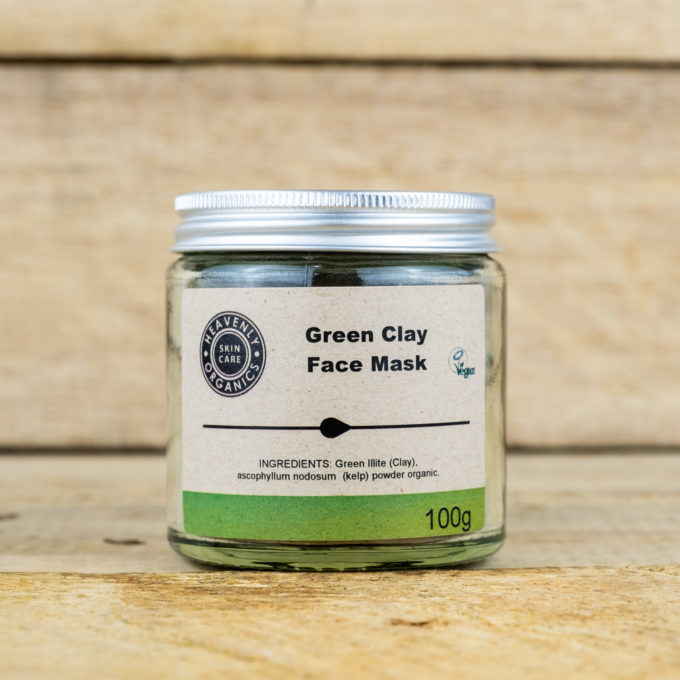 Green Clay Face Mask | Heavenly Organics Skin Care