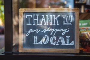 support local businesses