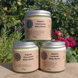 100% Organic & Vegan Baby Butters