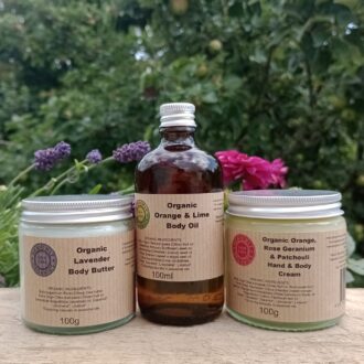 100% Organic & Vegan Body Moisturisers