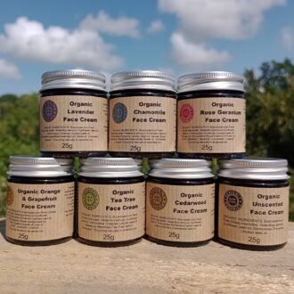 100% Organic & Vegan Face Creams