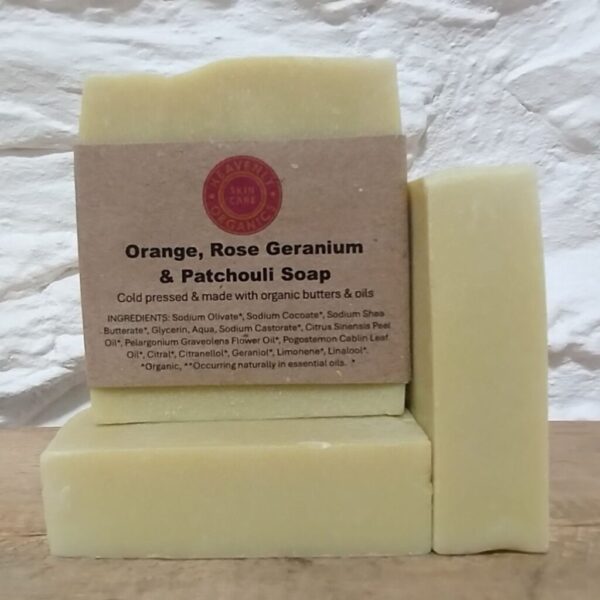 Orange, Rose Geranium & Patchouli Soap
