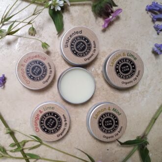 100% Organic & Vegan Lip Balms