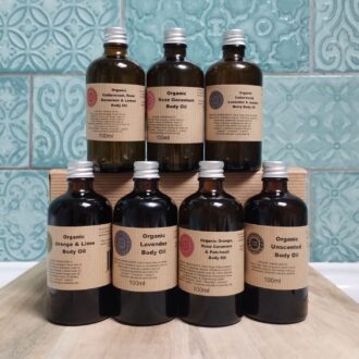 100% Organic & Vegan Body Oils