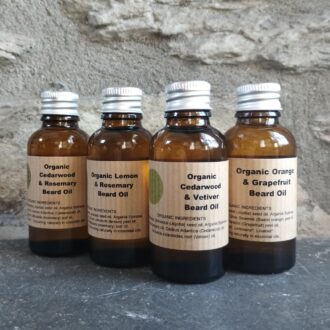 100% Organic & Vegan Beard Oils