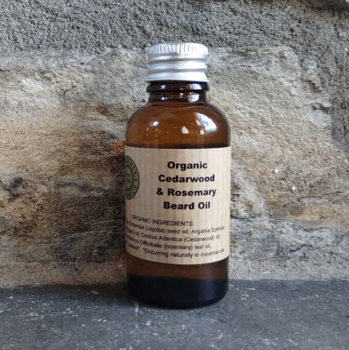Organic Cedarwood & Rosemary Beard Oil