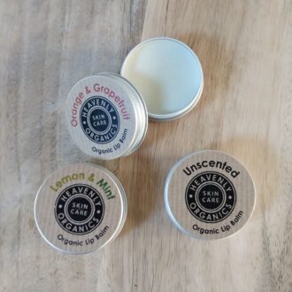 100% Organic & Vegan Lip Balms