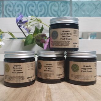 Vegan & Organic Foot Creams